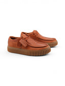 Torhill Low Lth stringata moc toe uomo
