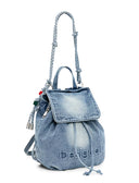 Half Logo Denim Luena Miny zaino donna