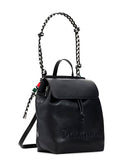 Half Logo Luena MIni Black zaino donna