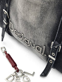 Bag Half Logo Denim Lanuza borsa donna