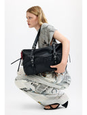 Bag Half Logo Lanuza Black borsa donna