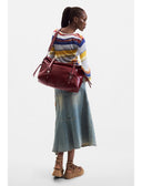 Bag Half Logo Lanuza Granate borsa