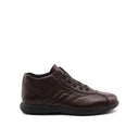 Sneaker casual in pelle da uomo