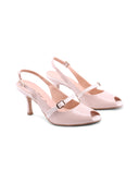 Décolleté slingback open toe da donna