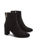 Stivaletto nero da donna