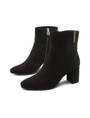 Stivaletto nero da donna