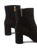 Stivaletto nero da donna