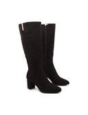 Stivale alto a punta da donna