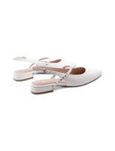 Ballerina slingback con gioielli donna