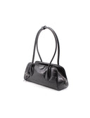 Bowling bag effetto coccodrillo donna