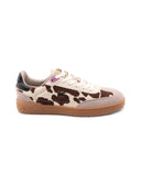 Rebel Cow sneaker animalier da donna