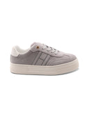 Sneaker platform scamosciata da donna