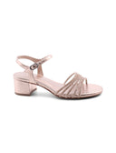 Sandalo gioiello vegan con strass donna