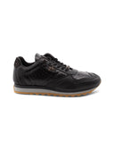 Sneaker in pelle effetto pitone donna