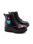 Metallic Heart anfibio con cuori bimba