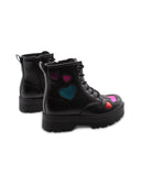 Metallic Heart anfibio con cuori bimba