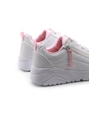 Sneaker con chiusura zip laterale bimba