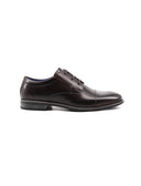 Scarpe elegante uomo in pelle marrone