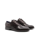 Scarpe elegante uomo in pelle marrone