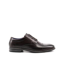 Scarpe elegante uomo in pelle marrone