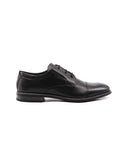 Stringata uomo elegante vera pelle nera