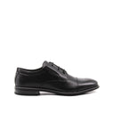 Stringata uomo elegante vera pelle nera