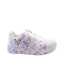 Spread The Love sneaker con cuori donna