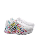 Spread The Love sneaker con cuori donna