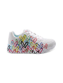 Spread The Love sneaker con cuori donna