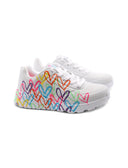 Spread The Love sneaker con cuori donna