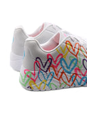 Spread The Love sneaker con cuori donna