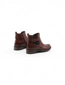 Stivaletto con fibbia e zip da donna