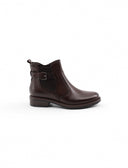 Stivaletto con fibbia e zip da donna