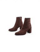Stivaletto elegante scamosciato donna