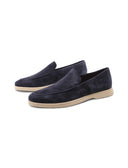 Scarpa slip-on scamosciata da uomo