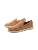 Scarpa slip-on scamosciata da uomo