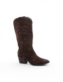 Stivale texano con cuciture da donna