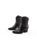 Stivaletto texano con cuciture donna