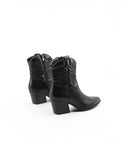 Stivaletto texano con cuciture donna