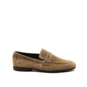 Mocassino scamosciato elegante uomo