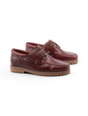 Scarpa da barca in pelle da uomo