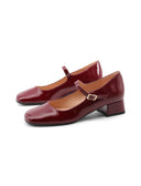 Ballerina mary jane con tacco da donna