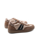 Sneaker donna con dettaglio animalier