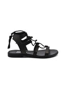 Sandalo alla schiava in pelle da donna