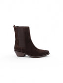 Stivaletto texano scamosciato da donna