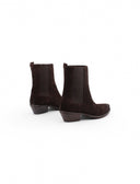 Stivaletto texano scamosciato da donna