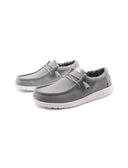 Wally Stretch Canvas stringata uomo