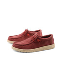 Wally Stretch Canvas stringata uomo