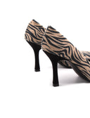 Décolleté zebrata da donna