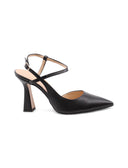 Décolleté slingback con tacco alto